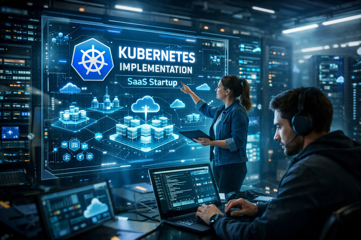 Image - Kubernetes Implementation for Saas Startup