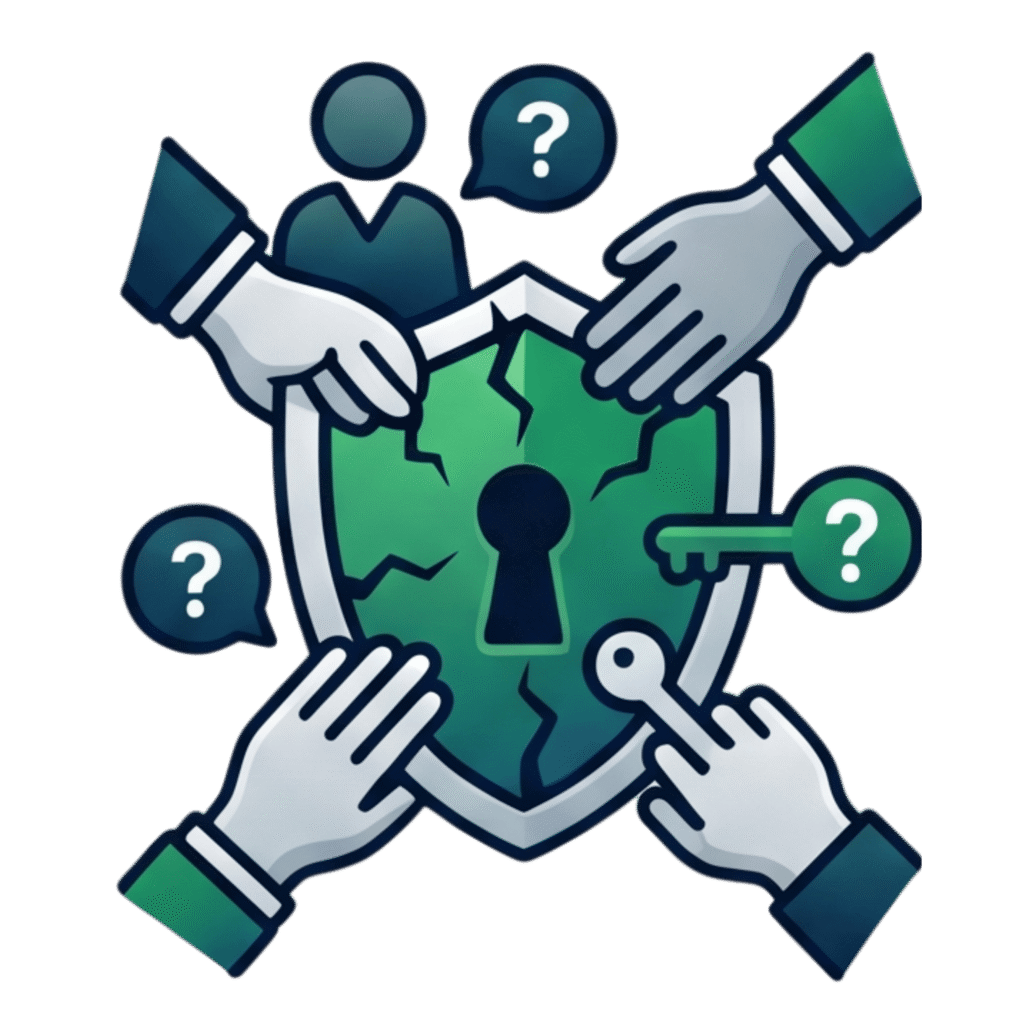 Icon - Inconsistent security ownership​