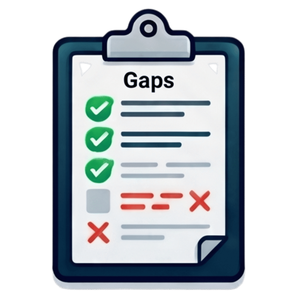 Icon - Compliance audit gaps