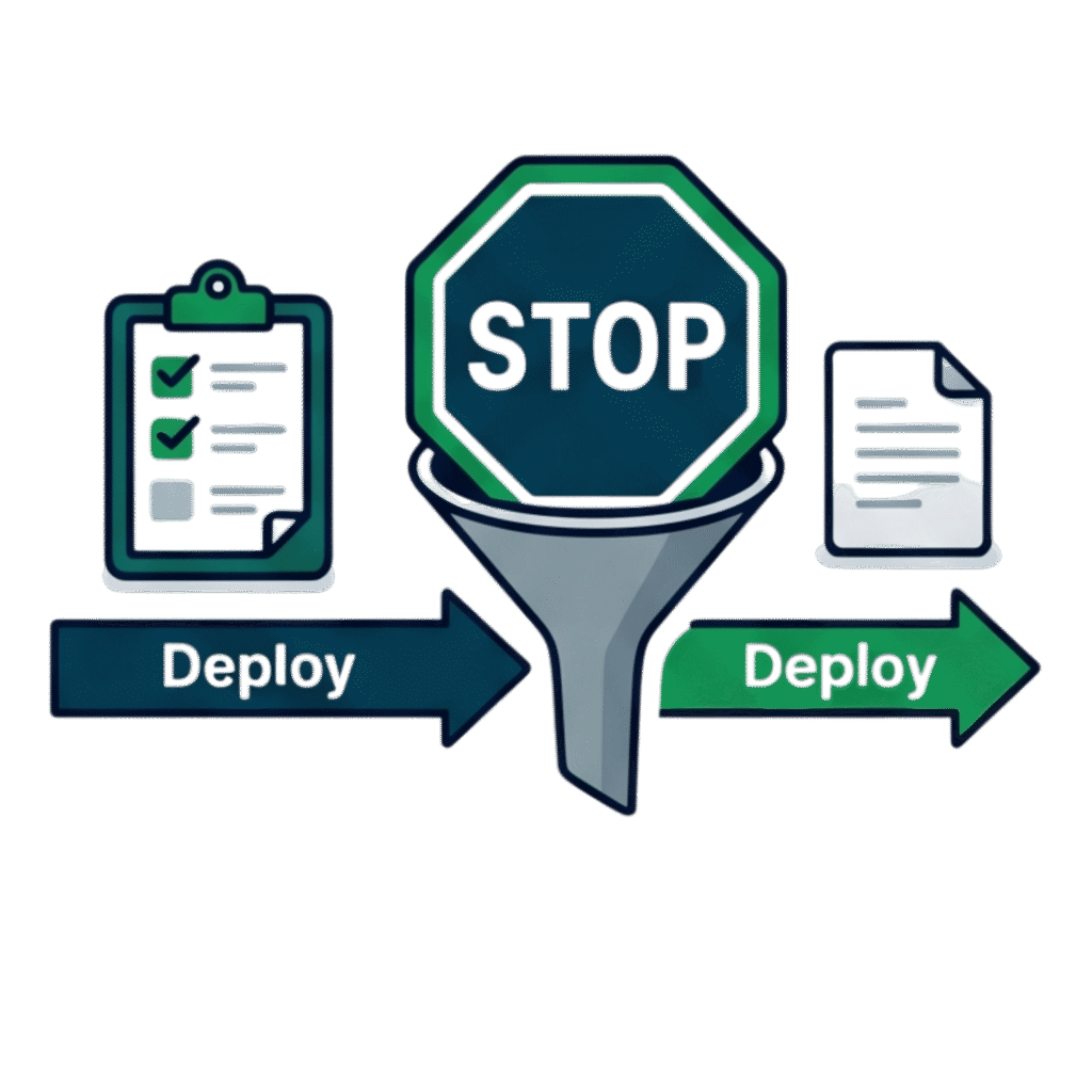 Icon - Compliance bottlenecks