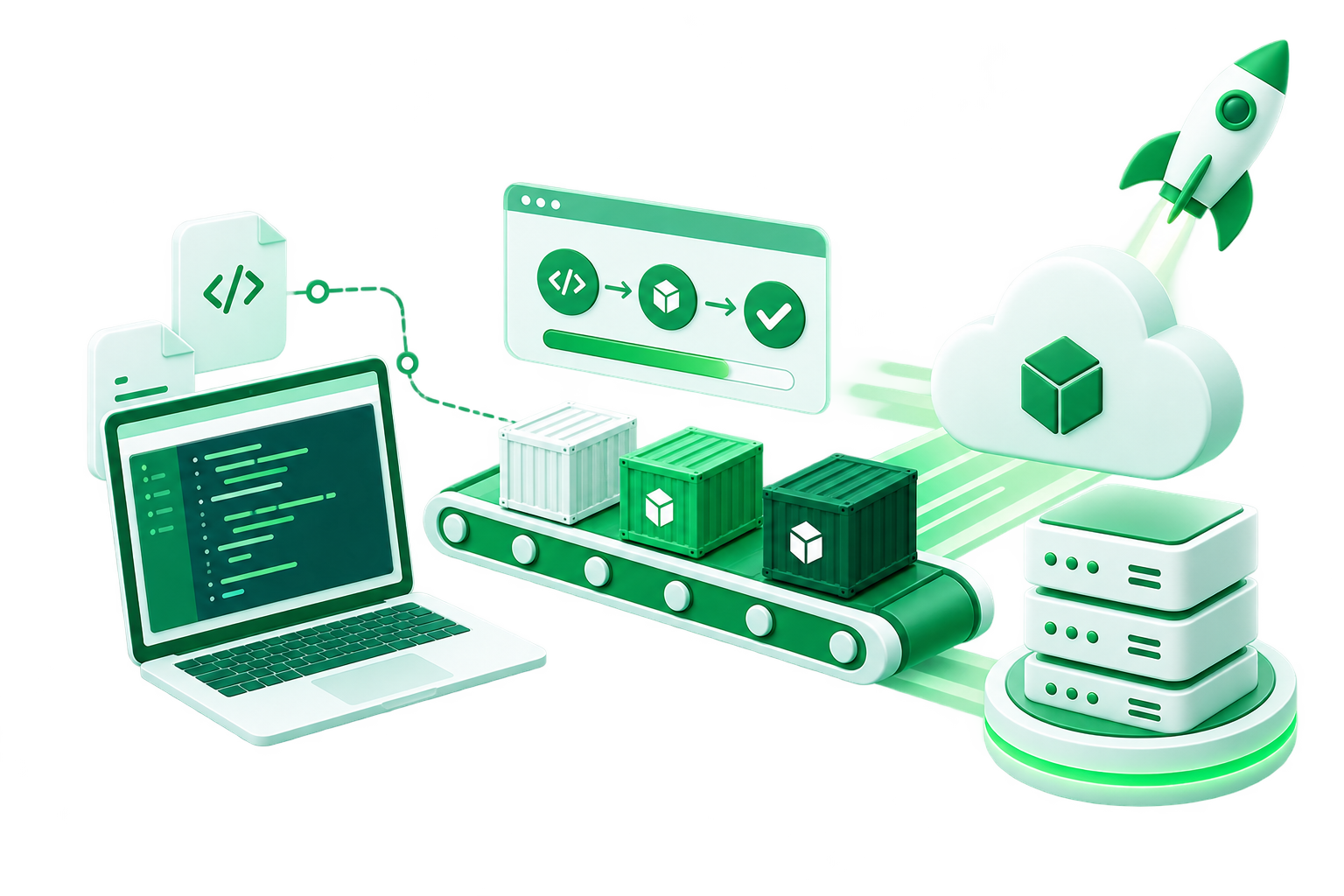 Faster application delivery with containers