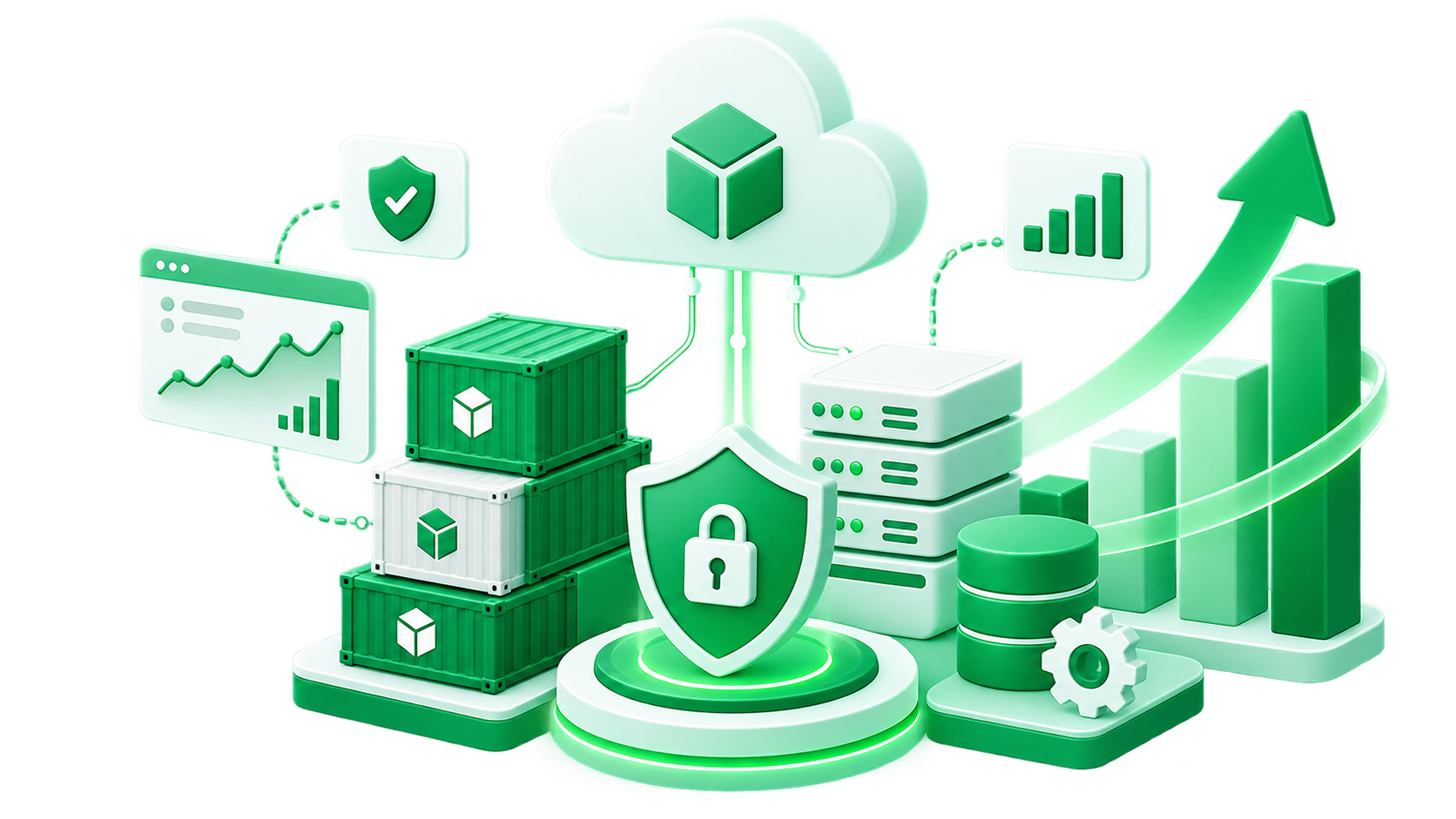 Secure and scalable container infrastructure