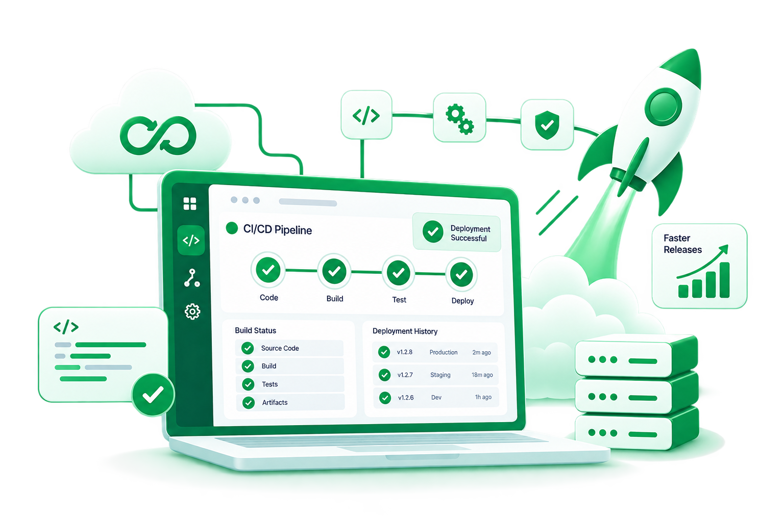 Cloud operations supporting faster product delivery